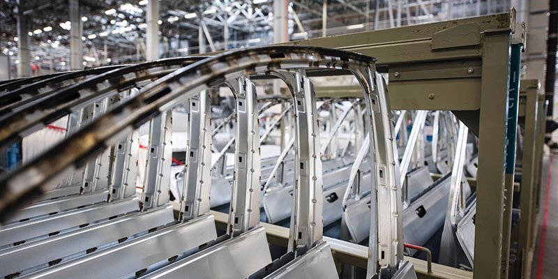 automotive metal door production